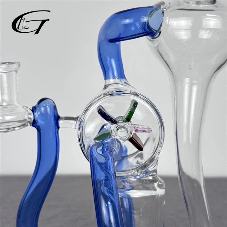 Windmill Recycler Water Bong
